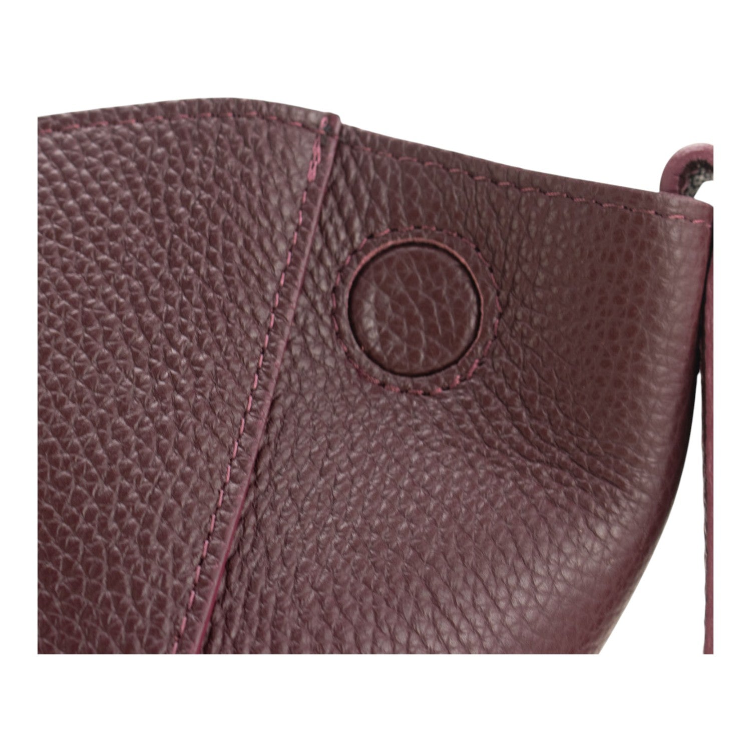 Bolso shopper Piel Pregato Venetto Soft Burdeos - KimondoShop