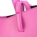 Bolso shopper Piel Pregato Venetto Soft Rosa chicle - KimondoShop