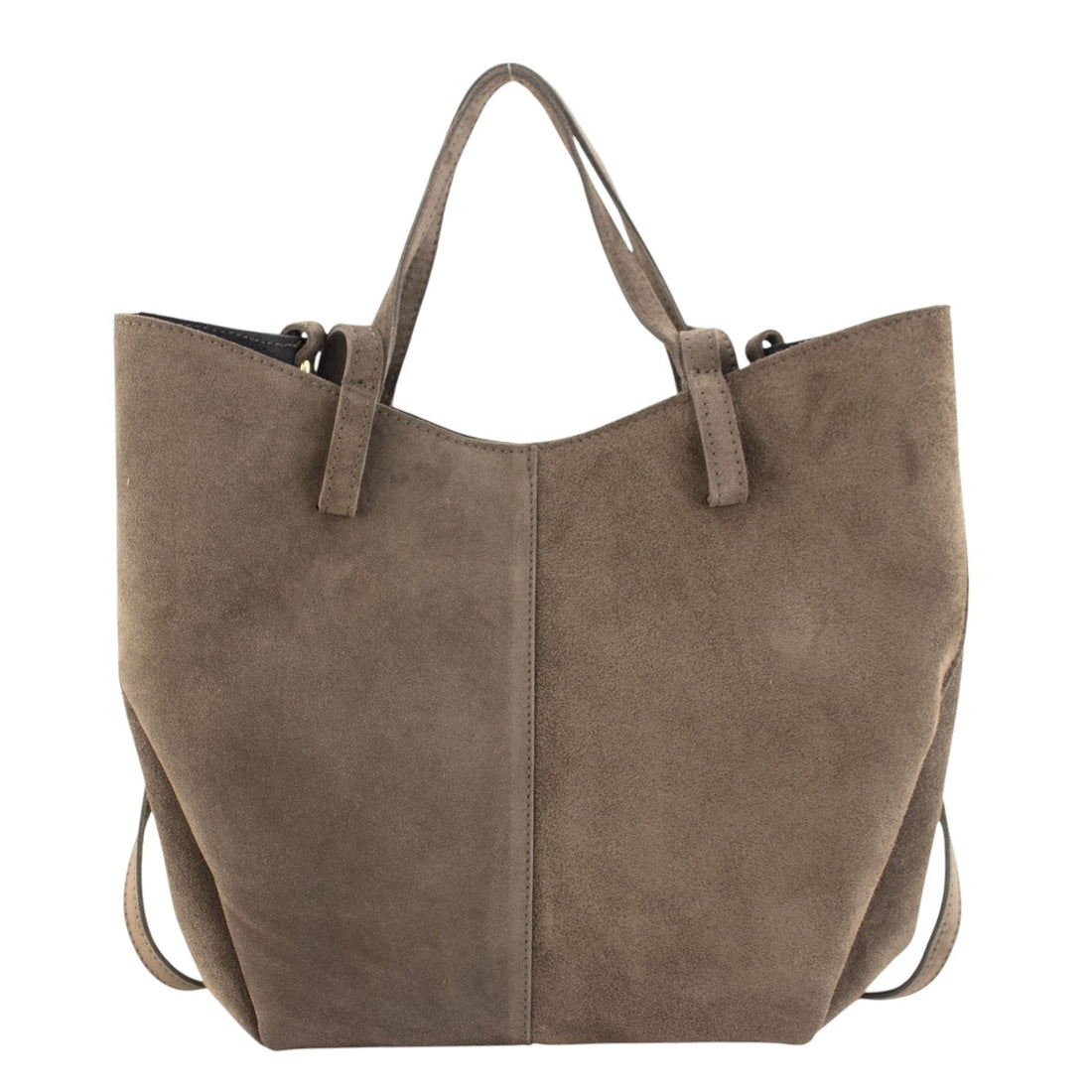 Bolso shopper Piel Pregato Venetto Taupe - KimondoShop