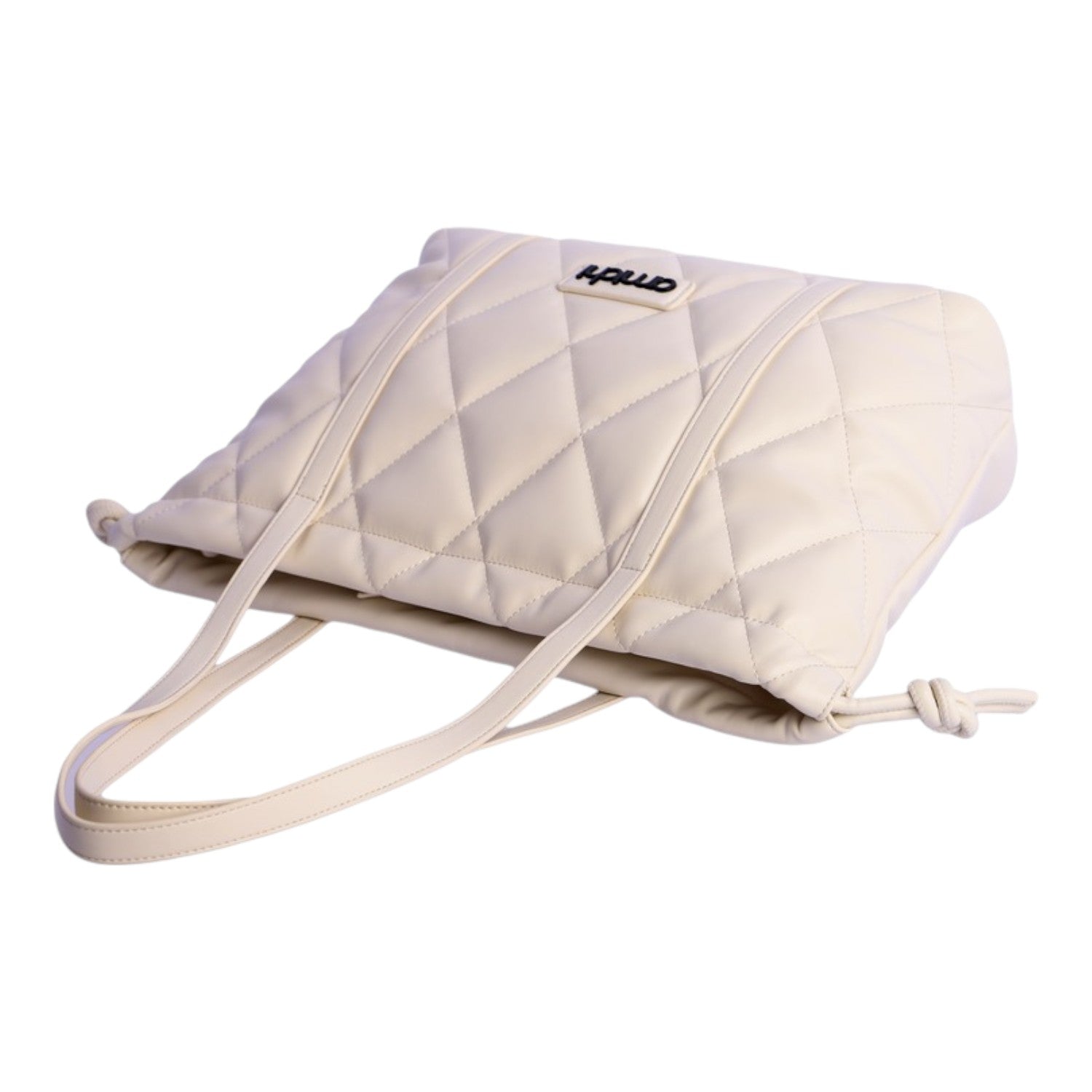 Bolso shopping Amichi Loom Marfil - KimondoShop
