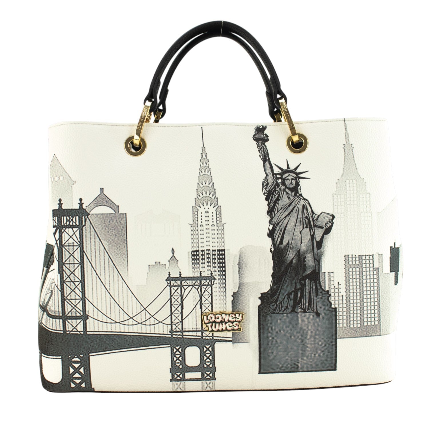 Bolso tote Braccialini Looney Tunes Bugs Bunny & Lola Bunny - New York - KimondoShop