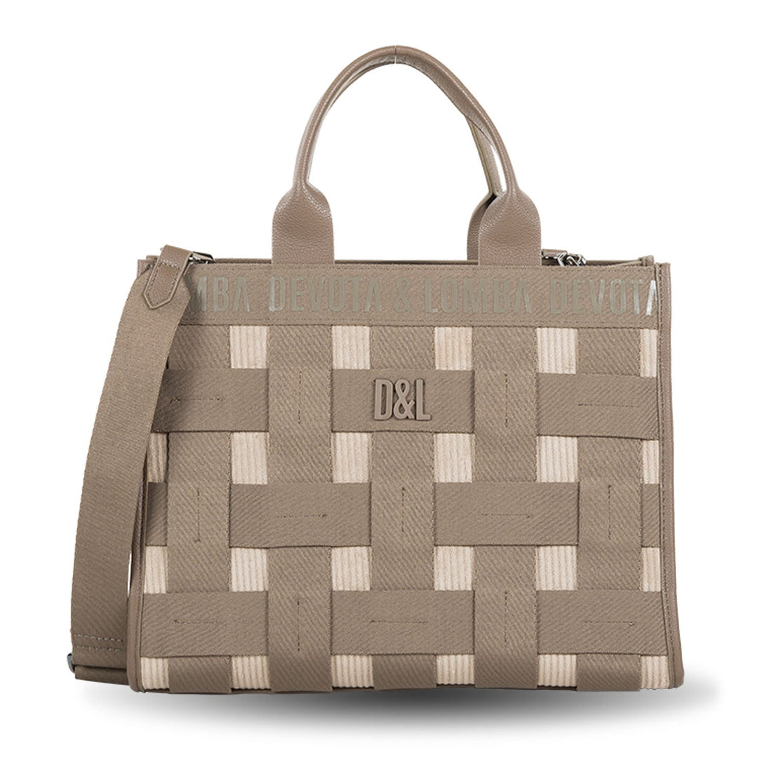 Bolso Tote Devota & Lomba Cross Taupe - KimondoShop