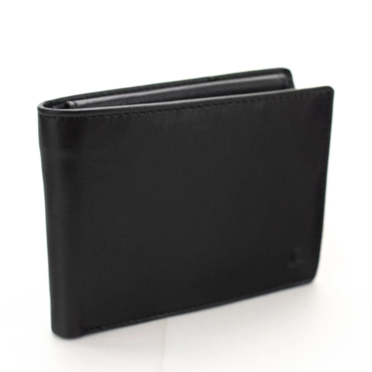 Cartera horizontal grande Piel Basics JL Piel hombre Negro - KimondoShop