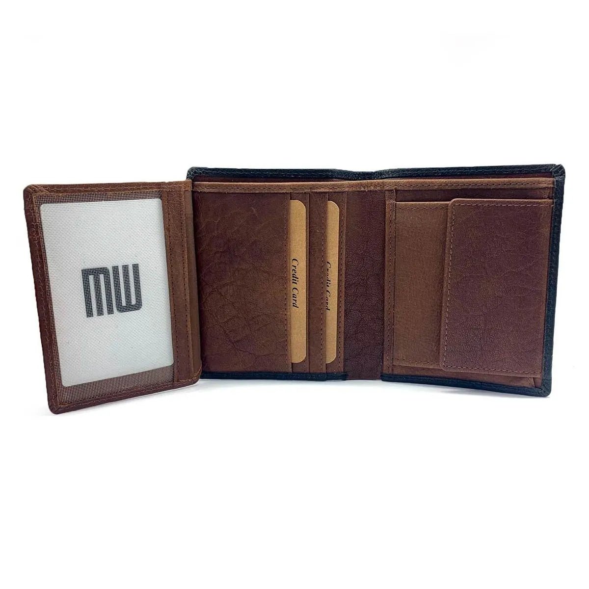 Cartera vertical con monedero MyWallets Mix - KimondoShop