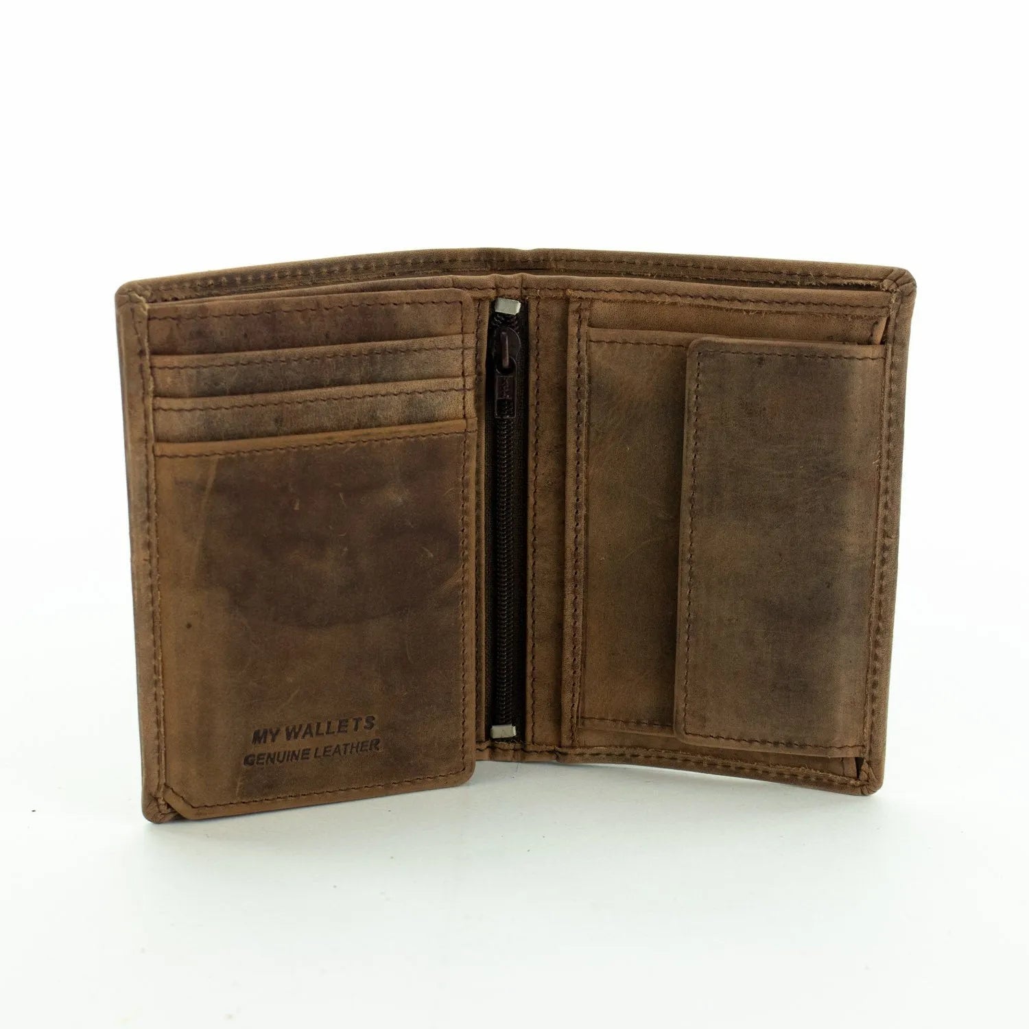 Cartera vertical MyWallets Rustic - KimondoShop