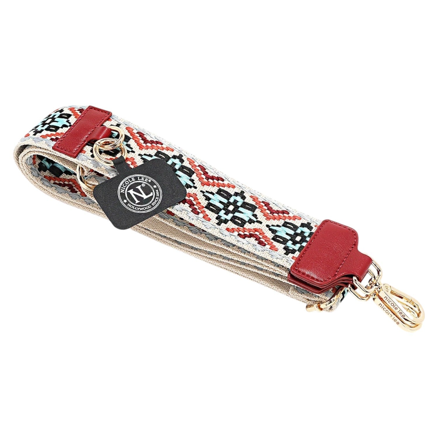 Cinta ajustable multiusos Nicole Lee Willow Rojo - KimondoShop