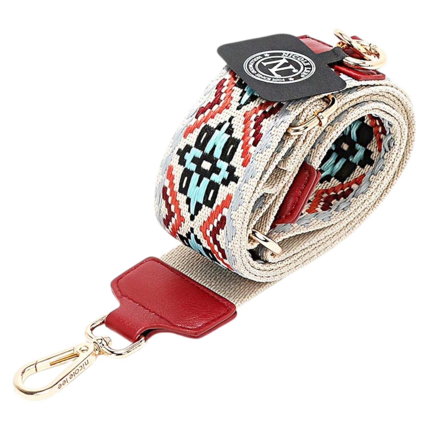 Cinta ajustable multiusos Nicole Lee Willow Rojo - KimondoShop