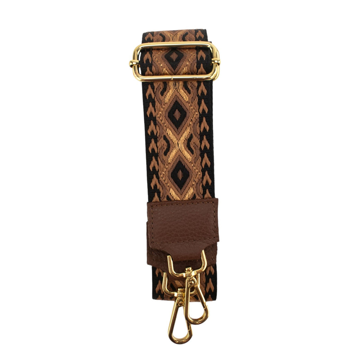 Cinta ajustable para Bolso Pregato Rombos Marrón - KimondoShop