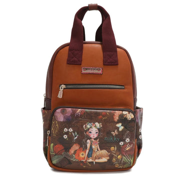 Mochila alta con bolsillo Nikky Amor de Fantasía - KimondoShop