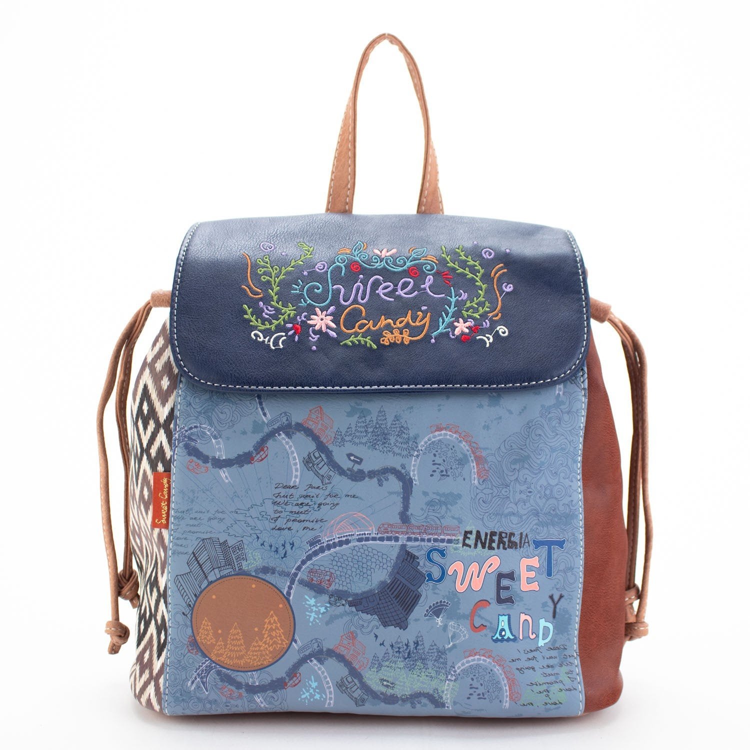 Mochila con bordados Sweet Candy Essential - KimondoShop