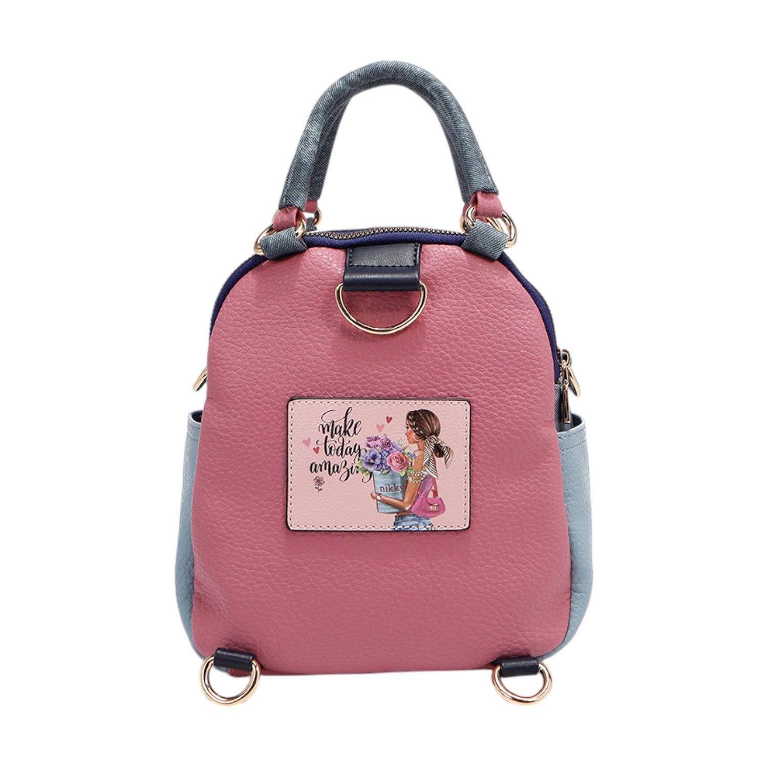 Mochila convertible Nikky Flower Day - KimondoShop