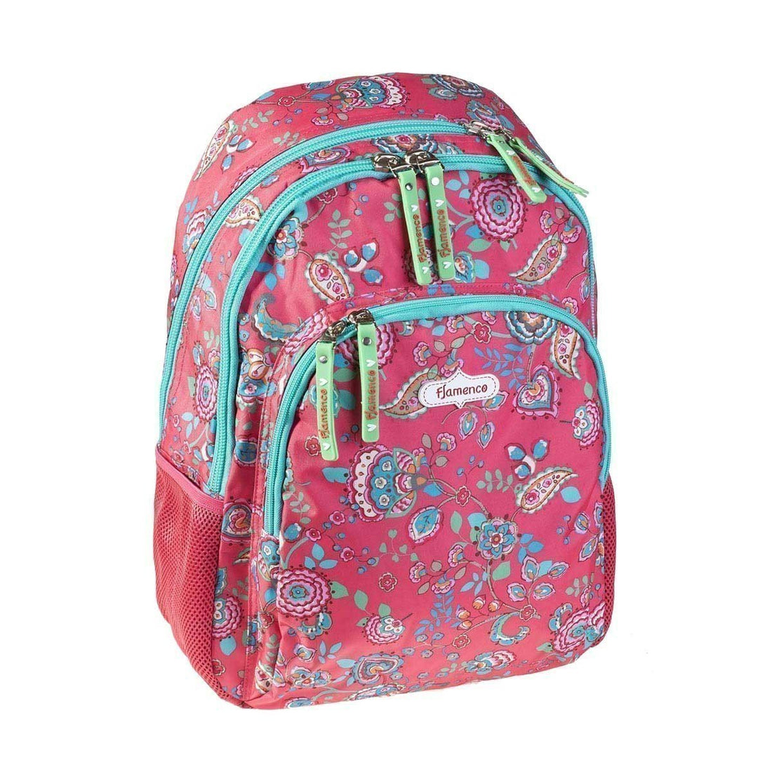 Mochila escolar doble Busquets Flamenco - KimondoShop