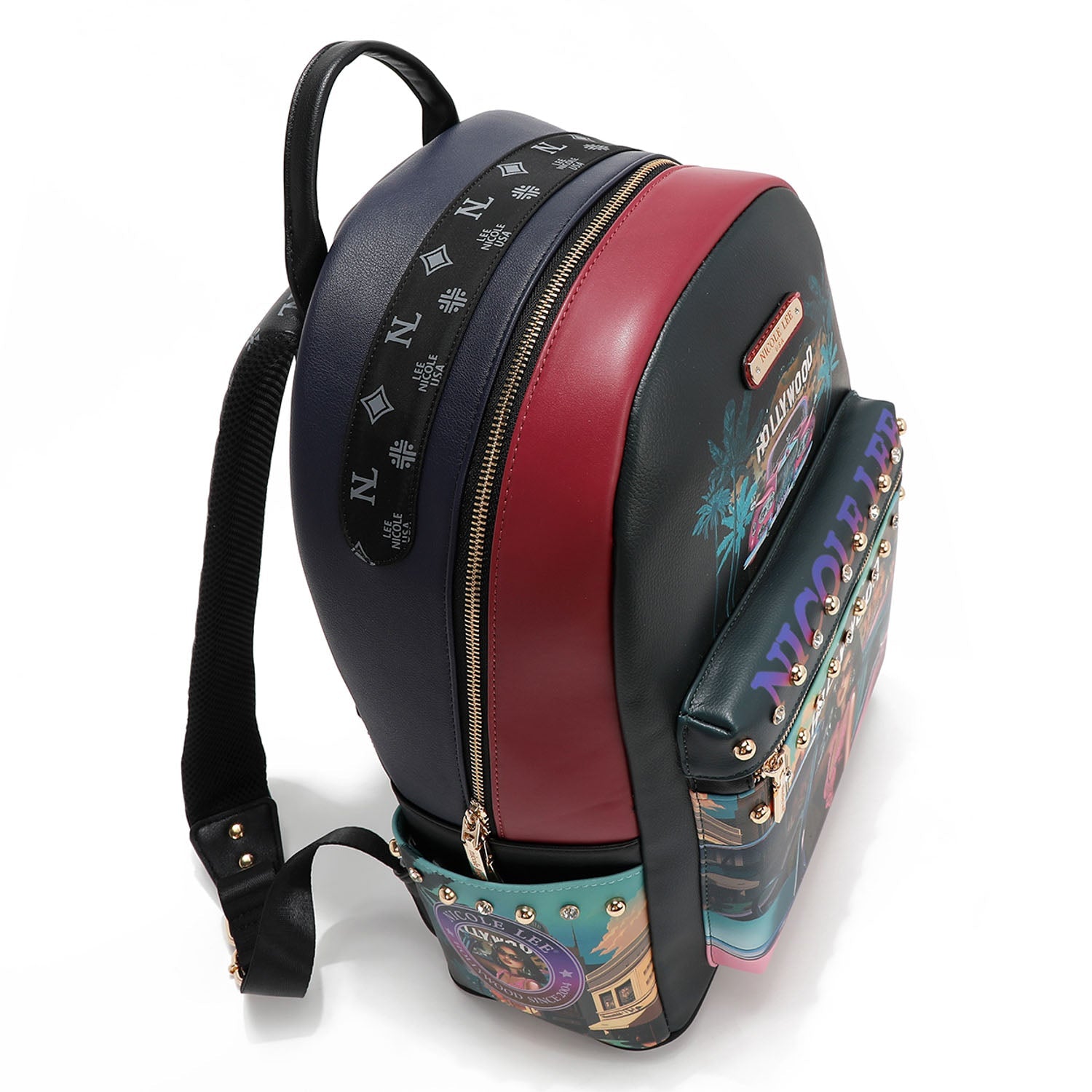 Mochila grande USB Nicole Lee Hollywood Drive - KimondoShop