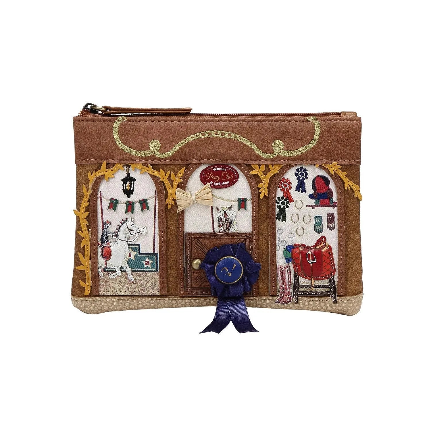 Monedero cremallera Vendula Pony Club - KimondoShop