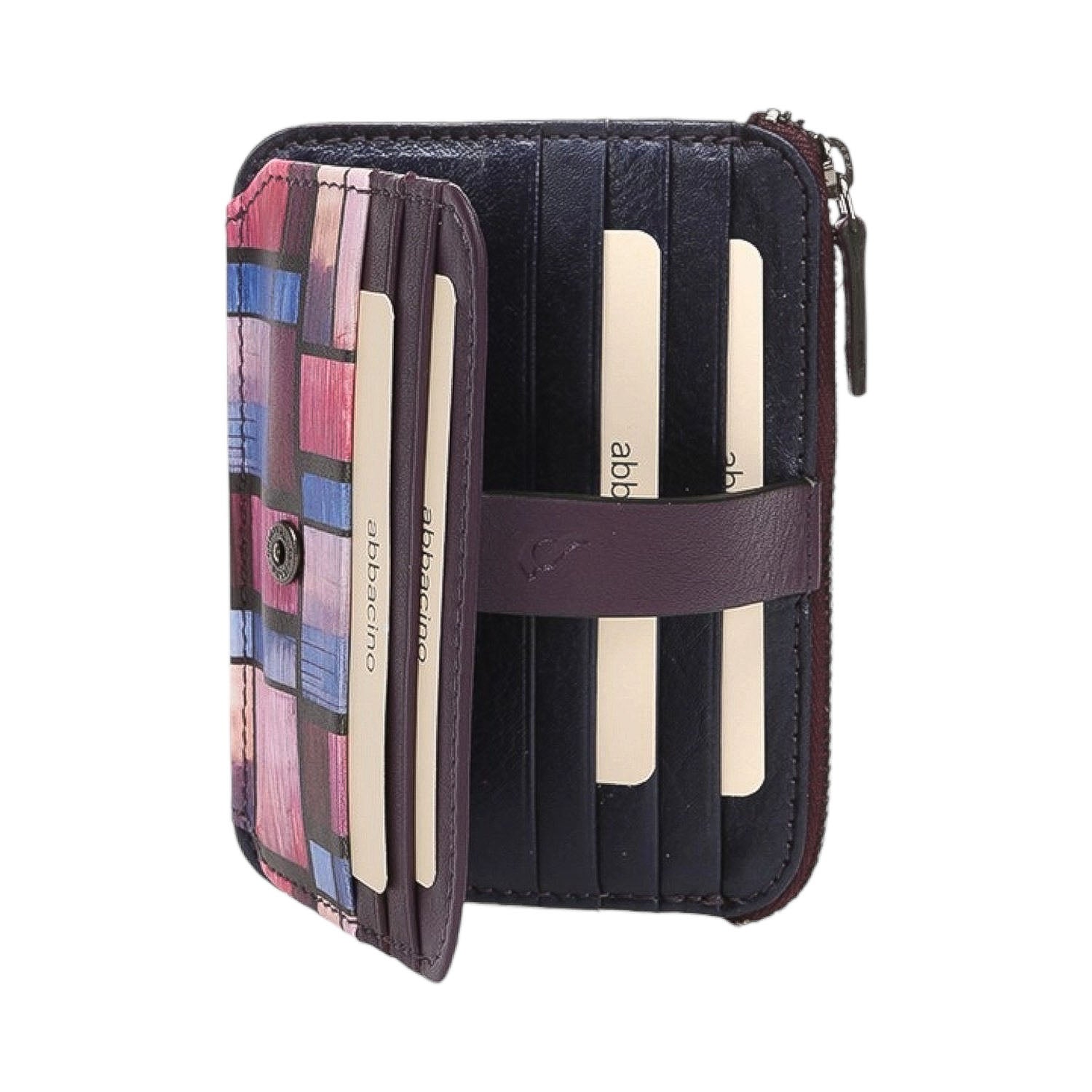 Monedero en piel Abbacino Hill Multicolor - KimondoShop