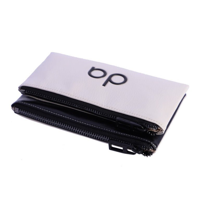 Monedero grande Don Algodon Quebec Blanco roto - KimondoShop