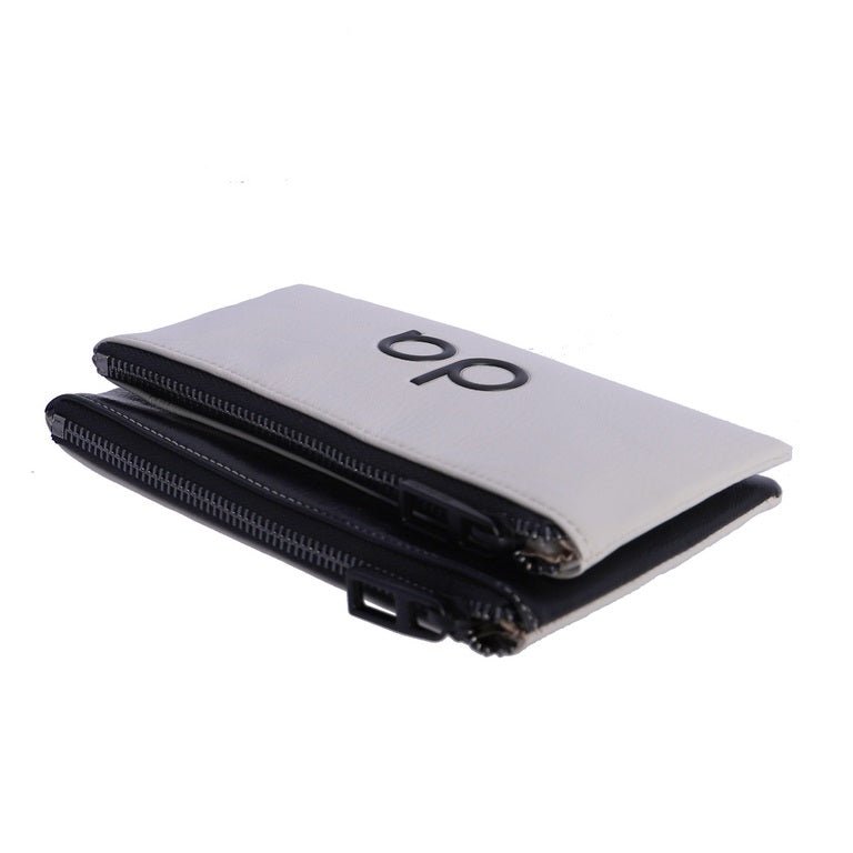 Monedero grande Don Algodon Quebec Blanco roto - KimondoShop