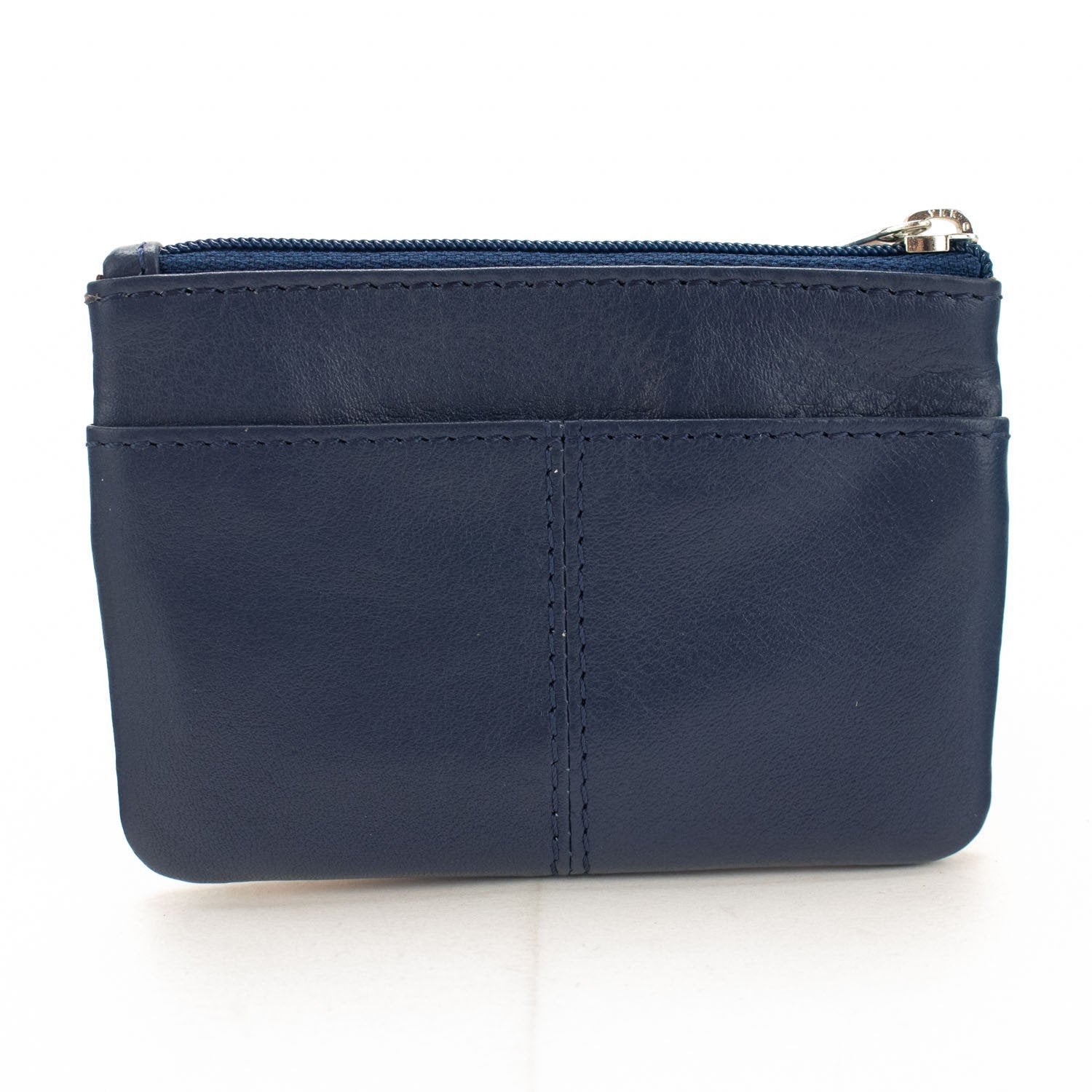 Monedero Piel Basics JL Piel Azul - KimondoShop