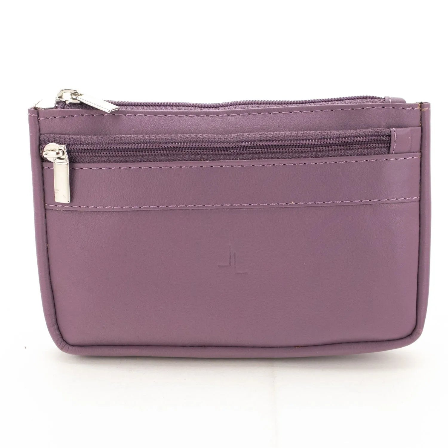 Monedero pitillera Piel Basics JL Piel Malva - KimondoShop