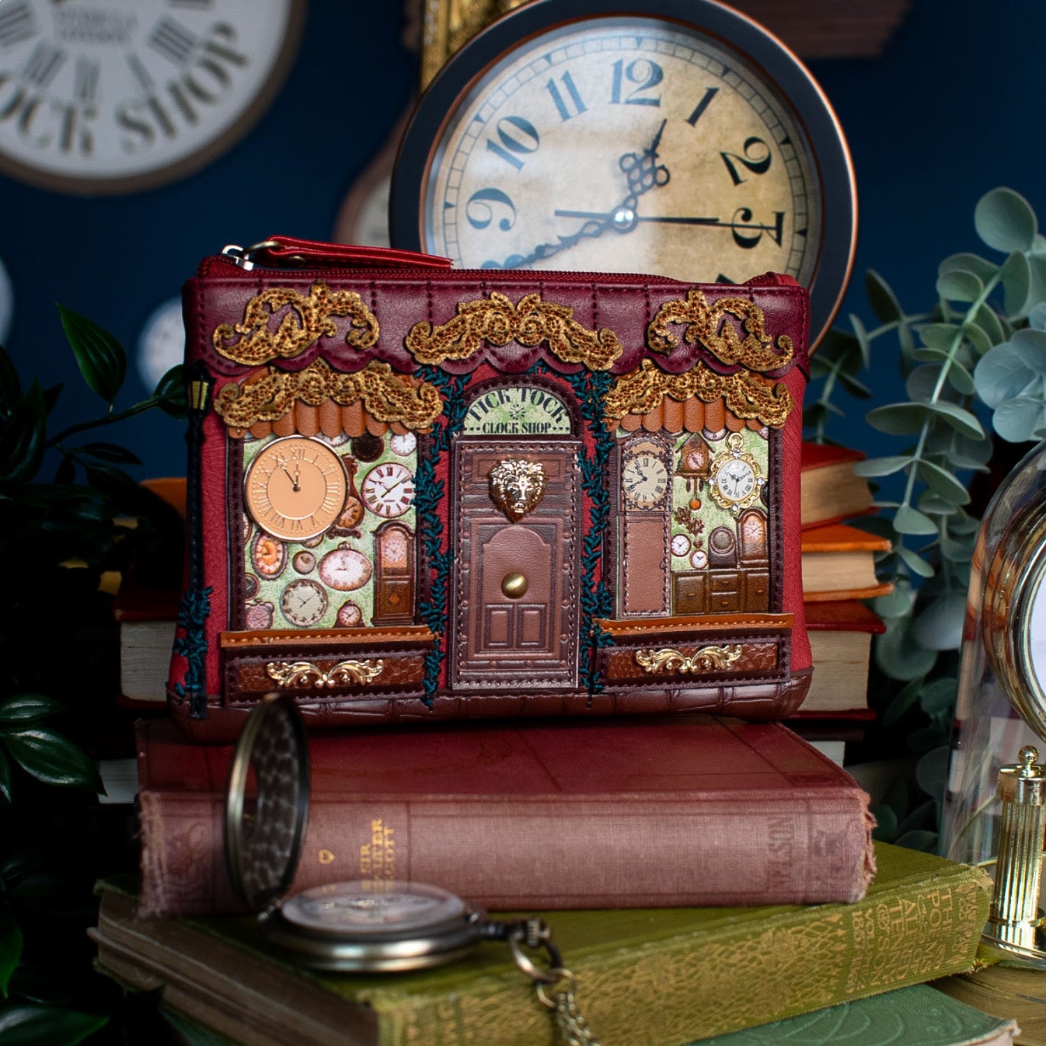 Monedero Vendula Tick Tock Clock Shop - KimondoShop