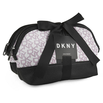 Pack 2 Neceser 636 Signature Stripe DKNY Media luna - KimondoShop