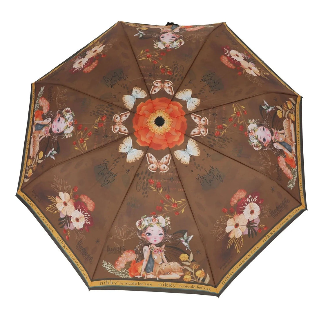 Paraguas plegable Nikky Amor de Fantasía - KimondoShop