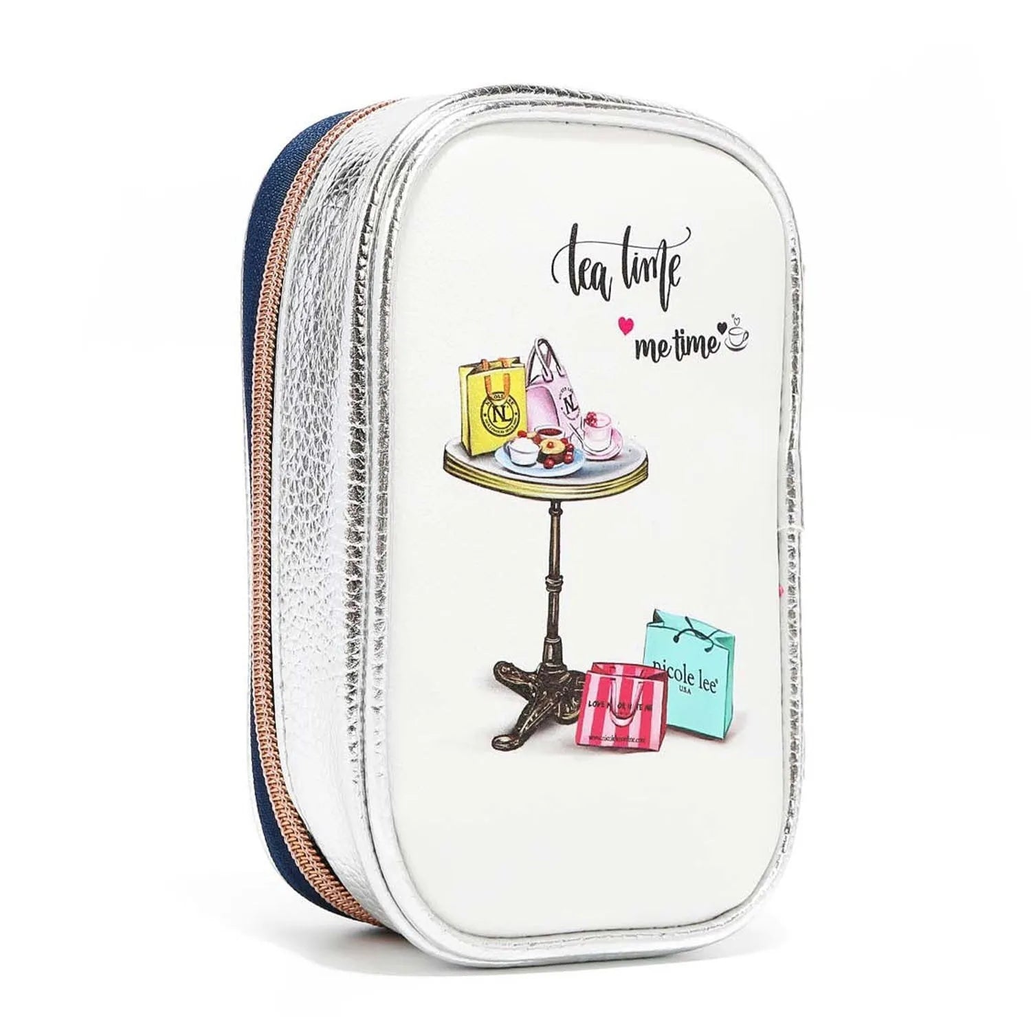 Porta Cosméticos Nicole Lee Tea Time Me Time - KimondoShop