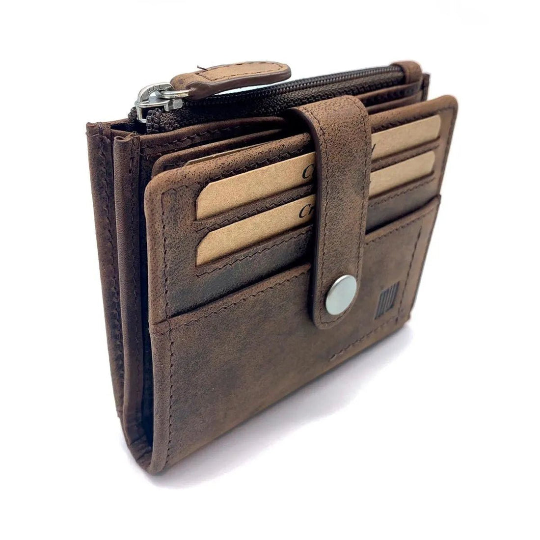 Tarjetero con broche MyWallets Rustic - KimondoShop