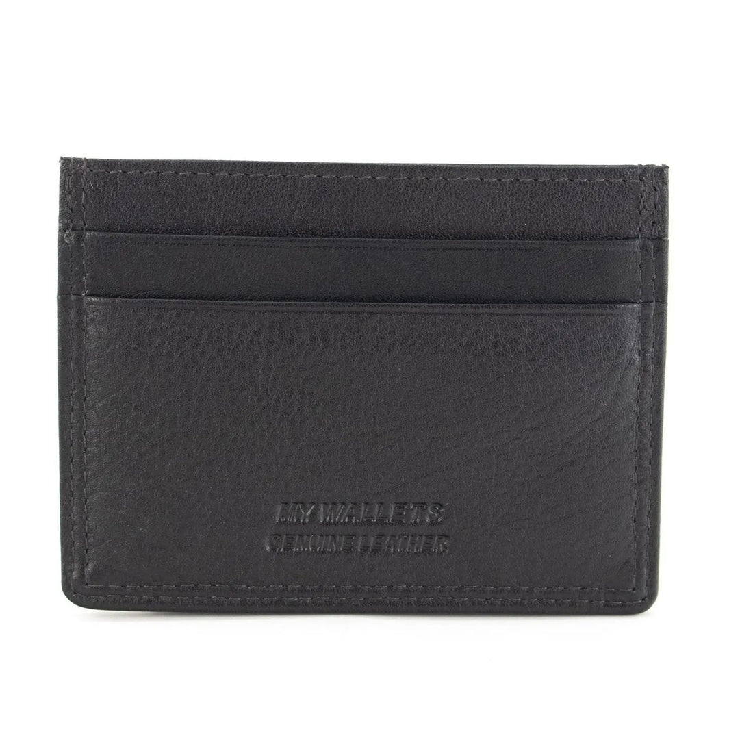 Tarjetero de hombre MyWallets plano en piel - KimondoShop